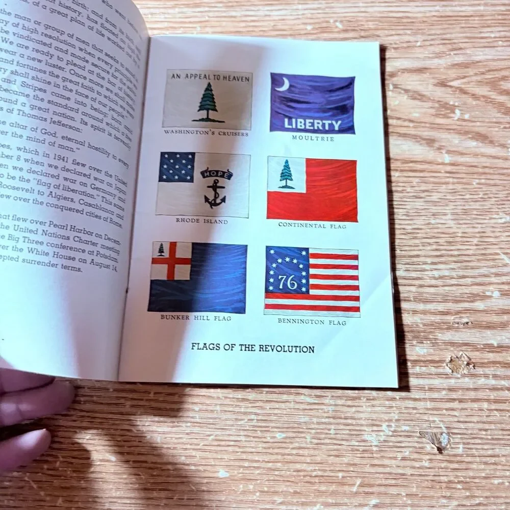 Our Flag Vintage 1963 Booklet  Department of Defense Office of Armed Forces